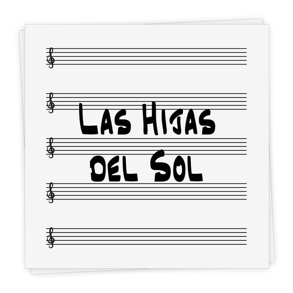 Las Hijas del Sol - Lead Sheet in Bb and C
