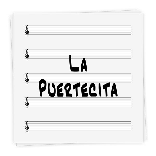 La Puertecita - Lead Sheet in Bb and C