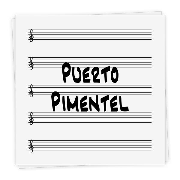 Puerto Pimentel - Lead Sheet in Bb and C